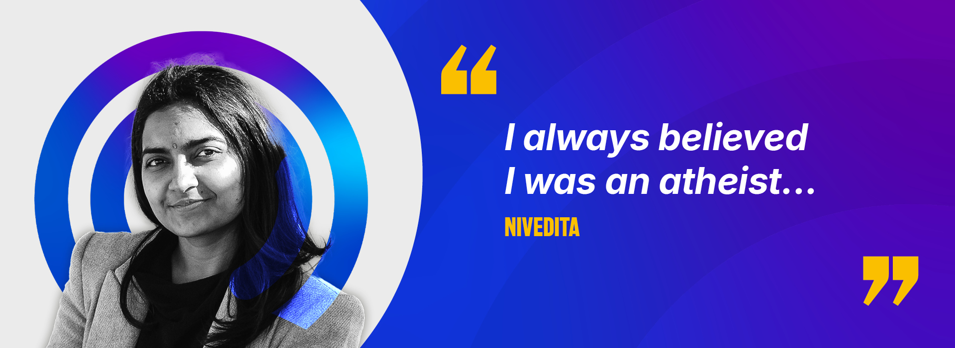 Nivedita Testimonial